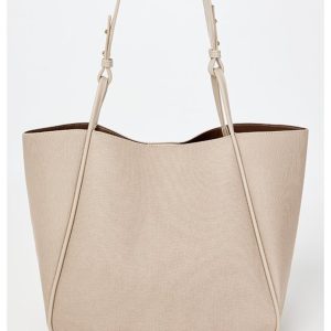 Women Minimalist Large Capacity Adjustable Shoulder Strap Tote Bag
